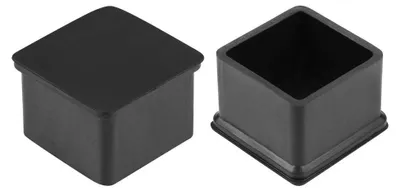 Obrázek produktu pro Omgoods - Gumové podložky na nožky nábytku, rozměr 20 mm x 20 mm, vhodné pro nožky stolů a židlí, sada 8 kusů