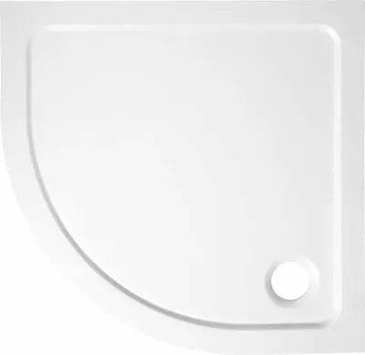Obrázok produktu pre Sprchová vanička z liateho mramoru TECMI, kvadrant 90x90x3cm, R55