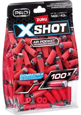 Immagine prodotto di Frecce corte X-Shot Tecnologia Air Pocket 100 pz. 36601