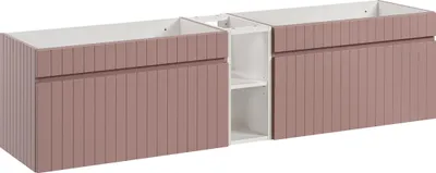 Zdjęcie produktu dla Zestaw meblowy łazienkowy 180 cm - nowoczesne meble do łazienki