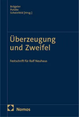 Obrázek produktu pro Überzeugung und Zweifel