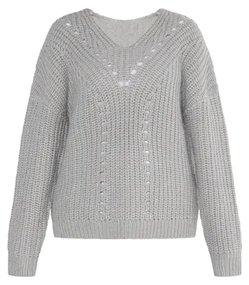 Produktbild von VINAJA damen strickpullover - grau, XXL