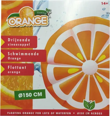 Produktbild von Speelgoed Orange Slice - Luftmatratze Orange