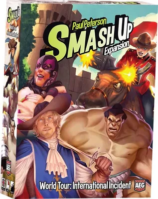Obrázek produktu pro Smash Up: World Tour International Incident - Kartenspiel - ENG Edition