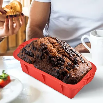 Produktbild von Hitzebeständige rechteckige Brotbackform