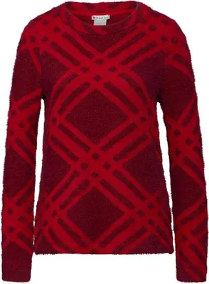 Produktbild von LTD QR fluffy dessin shirt w.u 26173 beet red Größe 38