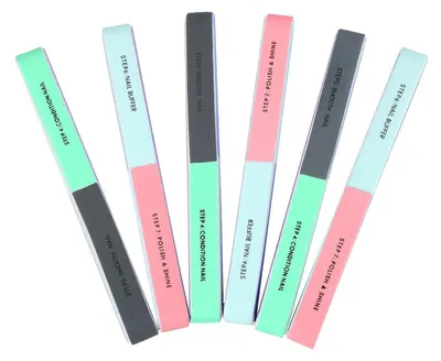 Image de Kit de limes et polissoirs pour ongles (6 pièces) - Manucure