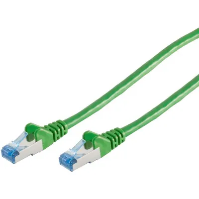 Zdjęcie produktu dla Kabel krosowy cat6A S/FTP PIMF zielony 3m