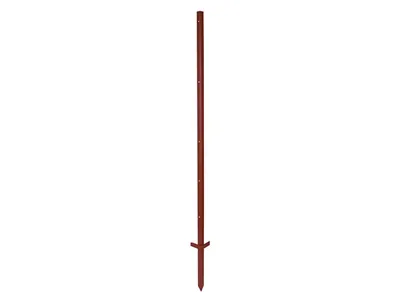 Produktbild von 10 StückWinkelstahlpfahl 3mm 150 cm mit 5 Bohrungen mit Doppeltritt