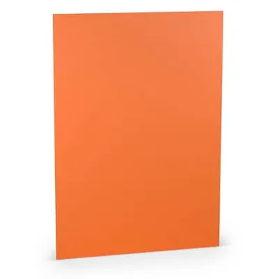Produktbild von Karte a4 paperado 5 Stk. orange
