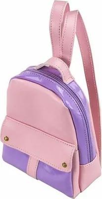 Produktbild von Puppen Rucksack lila pink Puppentasche Puppenbekleidung für Puppe 43 cm