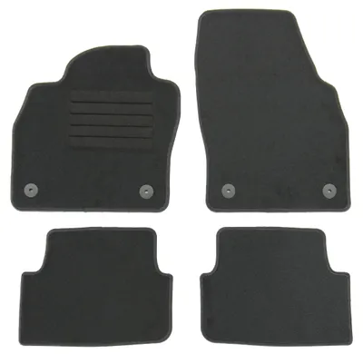 Fußmatten-Set für VW Polo 6 AW, 04/2021-, 4-teilig, Schwarz