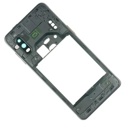 Produktbild von Samsung Galaxy Xcover Pro SM-G715F Mittelgehäuse Linse schwarz