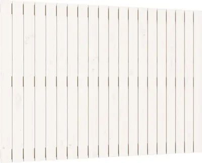 Obrázok produktu pre vidaXL Nástenné čelo biele 127,5x3x90 cm Masívne borovicové drevo