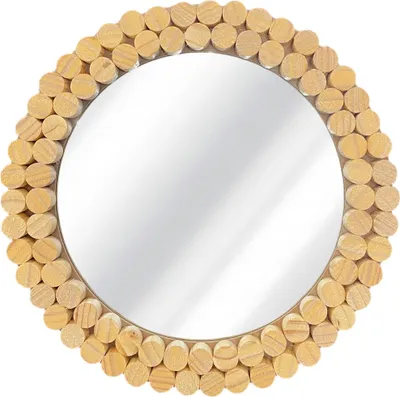 Produktbild von Tutumi Boho-Wandspiegel 36CM KLNA-MR01