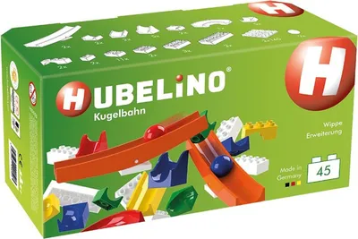 Produktbild von Hubelino HUBELINO Kugelbahn Wippe Erweiterung (43-teilig)
