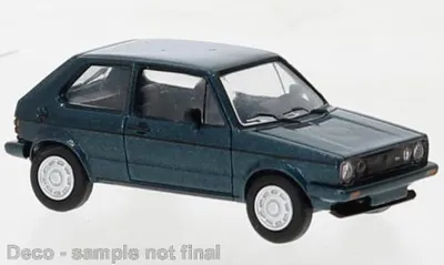 Produktbild von PCX Premium Classics VW Golf I GTI Pirelli, metallic-dunkelg