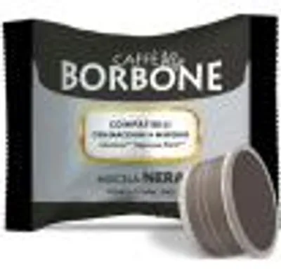 Produktbild von 50 Kapseln Caffè Borbone SCHWARZ Mischung mit Lavazza® Espresso Point® Kompatibel Caffè Borbone