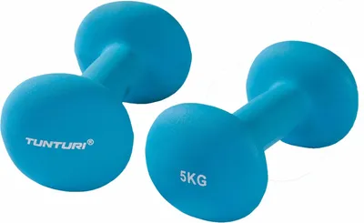 Produktbild von Gymnastikhanteln, Gewichtsstufen 0,5-5,0 Kg, Neopren, bodenschonend