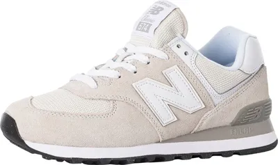 Produktbild von New Balance 574 Wildleder Trainer, Grau 46.5 EU