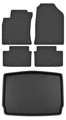 Obrázek produktu pro Gumové autokoberce SolidTread + vana kufru pro: Kia Ceed III 2018- hatchback 5 ks