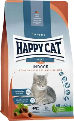 Immagine prodotto di Happy Cat Indoor Dry Food Adult Salmone Atlantico 1,3 kg