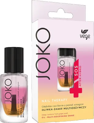 Produktbild von Joko Nail Therapy Oliwka-shake do paznokci multiodżywczy, 11ml