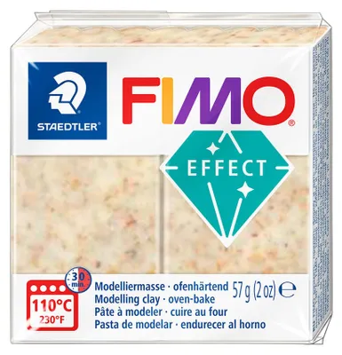 Obrázok produktu pre Masa termoutwardzalna Fimo Effect 57 g biały słonecznikowy botanical Staedtler - 170