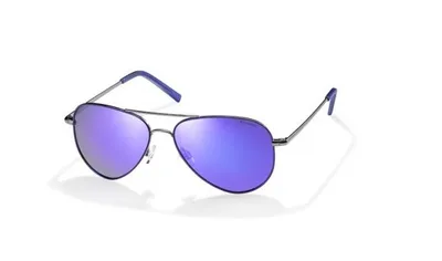 Produktbild von Polaroid 6012/S Uni-Sonnenbrille mit Vollrand, Metall