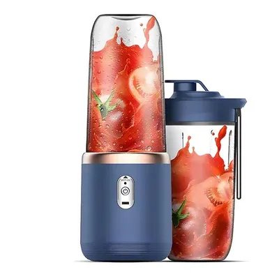 Produktbild von Mini Standmixer Elektrisch 400ml für Smoothies & Eis – Tragbar, 6 Klingen, 150W, USB Aufladbar