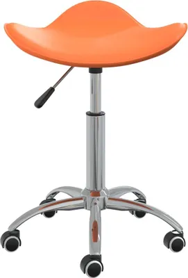 Produktbild von vidaXL Esszimmerstuhl Drehbar Orange Kunstleder
