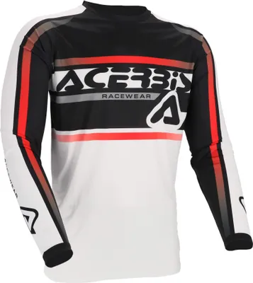 Produktbild von ACERBIS Off Road MX Polyester-Trikot Weiß/Schwarz größe L