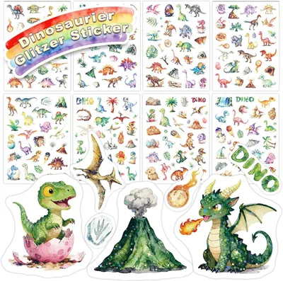 Imagen del producto de Calcomanías infantiles de colores, más de 100 unidades, para la escuela y manualidades