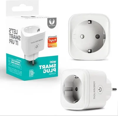 Obrázek produktu pro Inteligentní zásuvka: Podpora Alexa a Google Assistant – měření spotřeby energie – hlasové ovládání – dálkové ovládání přes aplikaci – nastavení časového plánu – 24 GHz (16 A)