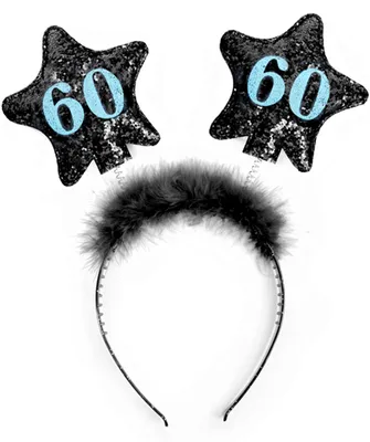 Immagine prodotto di Fascia lucida per il 60° compleanno 13 cm