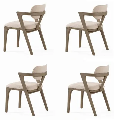 Zdjęcie produktu dla Krzesła. Kolor beżowy. Nowoczesne. Wygodne. Harmonijne. Minimalistyczne. Eleganckie