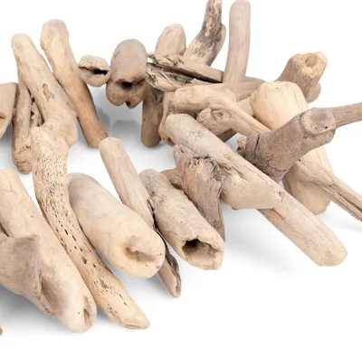 Produktbild von Treibholzkette 100 cm Schwemmholzgirlande maritime Boho Naturholz Fensterdeko