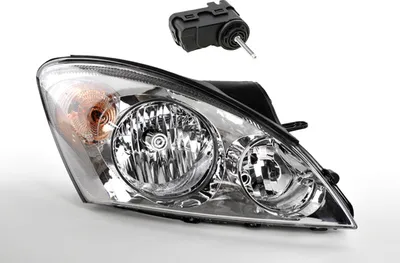 Produktbild von Scheinwerfer passend für Kia Cees Pro Ceed 12/06-08/09 H1 H7 rechts + Stellmotor 921301H000 9213011H000 921021H000 Johns