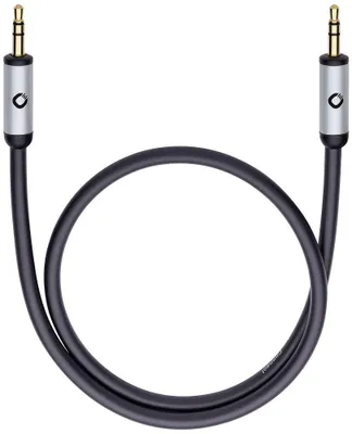 Immagine prodotto di OEHLBACH Cavo di collegamento audio jack [1x jack maschio da 3,5 mm - 1x jack maschio da 3,5 mm] 3 m Nero