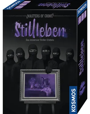 Immagine prodotto di KOSMOS Masters of crime - Stillleben, Krimi-Spiel, Kooperatives Spiel, Gesellschaftsspiel, ab 14 Jahren, 683870