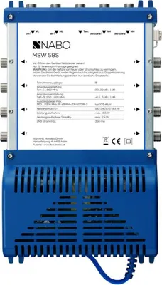 Zdjęcie produktu dla NABO MSW 58 S Multiswitch 58 NT