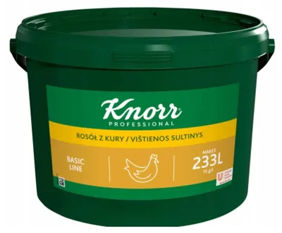 Zdjęcie produktu dla Rosół z kury Knorr Professional Basic Line 3,5kg