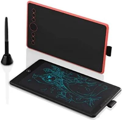 Obrázek produktu pro Grafický tablet – 10 palců – černý | červený