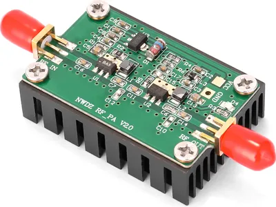 Image de 2MHz-700MHZ 3W Radio Frequency Power Amplifier Broadband Practical Amplification Device for HF VHF FM Transmitter Radio