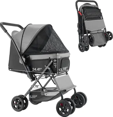 Obrázok produktu pre Nosič zvierat, nosnosť 20 kg, obojstranná rukoväť, 4 kolieska