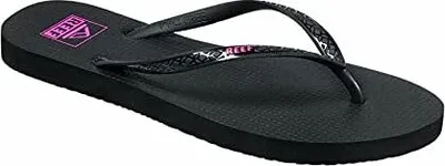 Produktbild von Reef Damen Seaside Flipflop, Black/Paradise, 36 EU