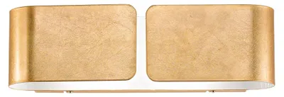 Obrázok produktu pre Ideal Lux CLIP AP2 SMALL, Zarovnané, 2 žiaroviek, E27, IP20, Zlato