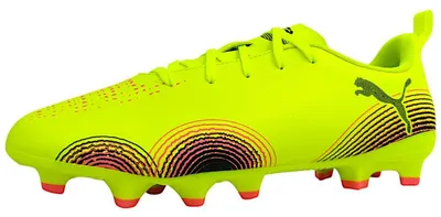 Immagine prodotto di Puma FUTURE 8 PLAY FG/AG Jr. Scarpe sportive per bambini, scarpe da calcio, colore giallo