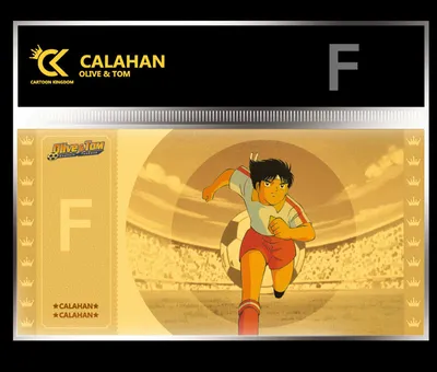 Immagine prodotto di Biglietto d'oro Calahan 10 buste Champions Olive & Tom #9 Collezione 1