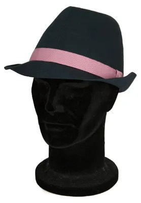 Produktbild von Hut Cap Mann Style Borsalino MOSCHINO Artikel 01132, Taglia 57 - Size 57, Cotone 100%